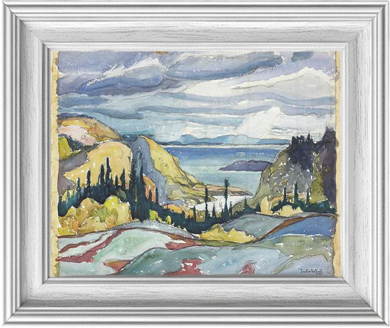 North Shore, Lake Superior by Lawren Harris