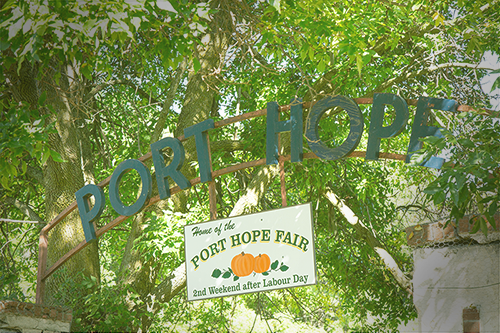 Port Hope Fair Entrance